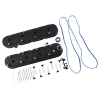 Cast Aluminium Valve Cover with Coil Mounts Suitable for LS LS1 LS2 LS3 LS6 LS7 Engine Valve Cover Black