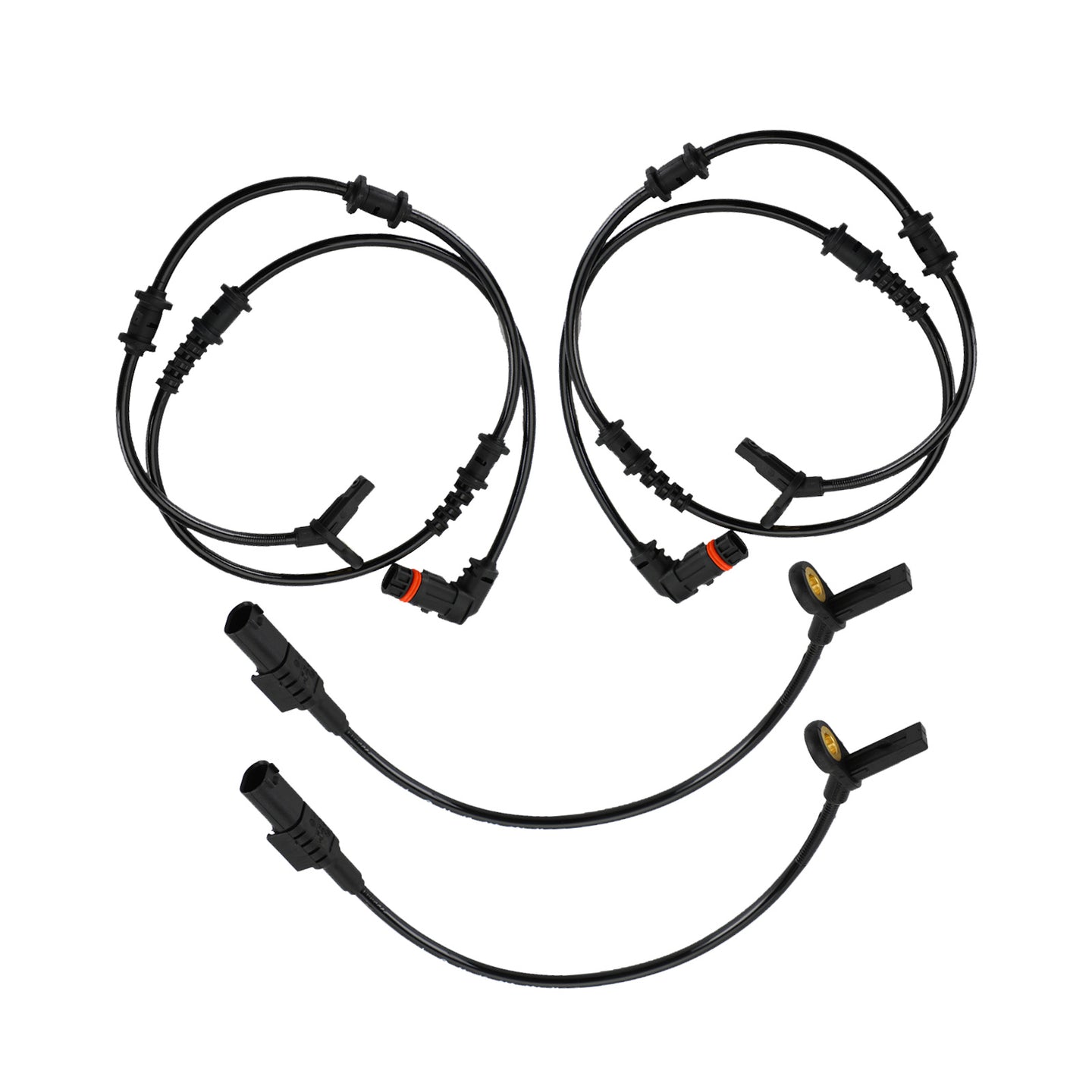 {{ 4pcs Front Rear ABS Speed Sensor Set Suitable For Mercedes-Benz W164 ML350 ML320 }} - Buy Car Parts Online at {{ Kaka Auto Parts }}.