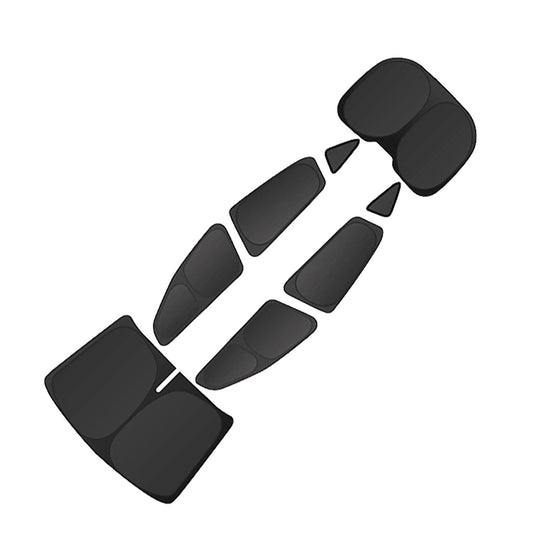 {{ Sun Shade Set of 8Pcs Sun Block Cover Suitable For Tesla Model Y 21-23 5YJY SUV }} - Buy Car Parts Online at {{ Kaka Auto Parts }}.