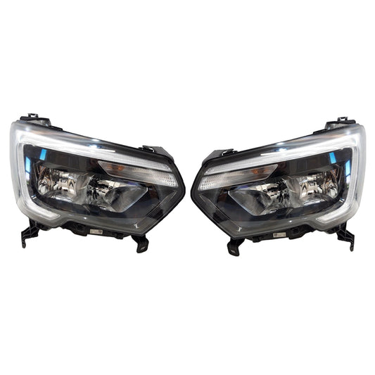 {{ Pair Headlights w/ DRL Suitable for Renault Master X62 2019-2025 }} - Buy Car Parts Online at {{ Kaka Auto Parts }}.