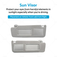 {{ LHRH Sun Visor Suitable For Toyota Prado TRJ120 RZJ120 KDJ120  LJ120 KZJ120 }} - Buy Car Parts Online at {{ Kaka Auto Parts }}.