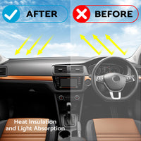 Dash Mat Cover Black Suitable For Volkswagen VW Polo 6R Series 2010-2017