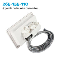 Caravan RV Shower Box Kit External with Lock Exterior Camper Trailer Boat Marine