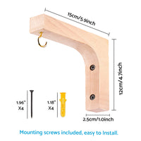 {{ Plant Hanger Hanging Plant Hook Wooden Hanging Basket Wall Plant Hook Flower Pot }} - Buy Car Parts Online at {{ Kaka Auto Parts }}.