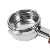 58mm Portafilter Suitable For La Marzocco 2 Spout Filter Basket Wood Handle