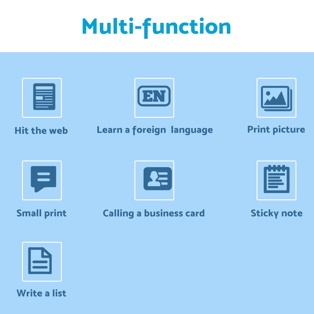 Mini Pocket Thermal Printer Suitable For Wireless Bluetooth Photo Paper Inkless Printing