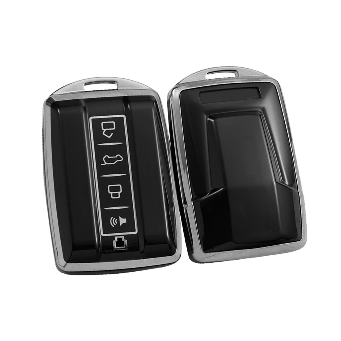 Car Remote Key Fob Case TPU Cover Suitable For Great Wall GWM / WEY / TANK 300 Black