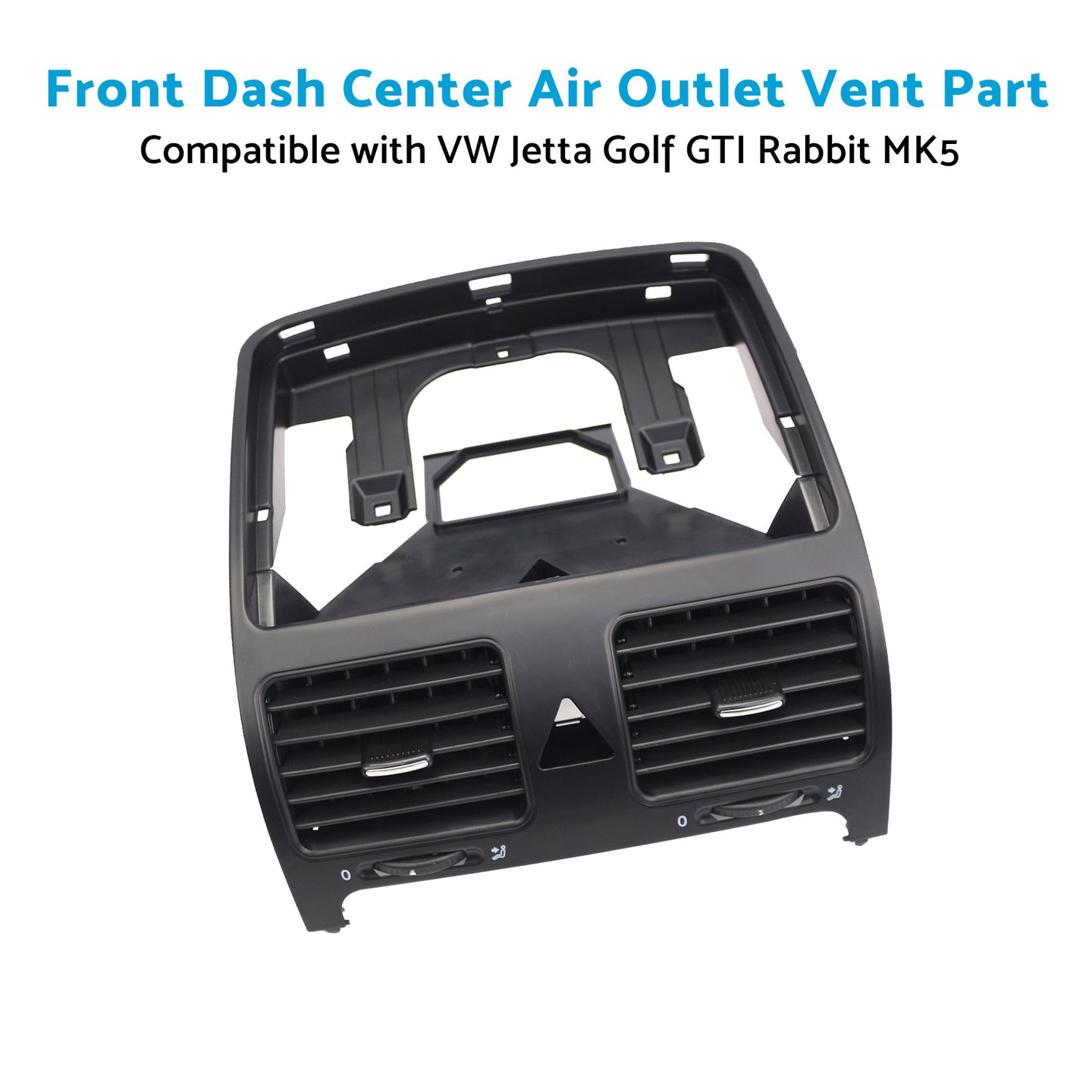 {{ Front Dash Center Air Outlet Vent Part Suitable for VW GTI Rabbit MK5 Jetta Golf }} - Buy Car Parts Online at {{ Kaka Auto Parts }}.