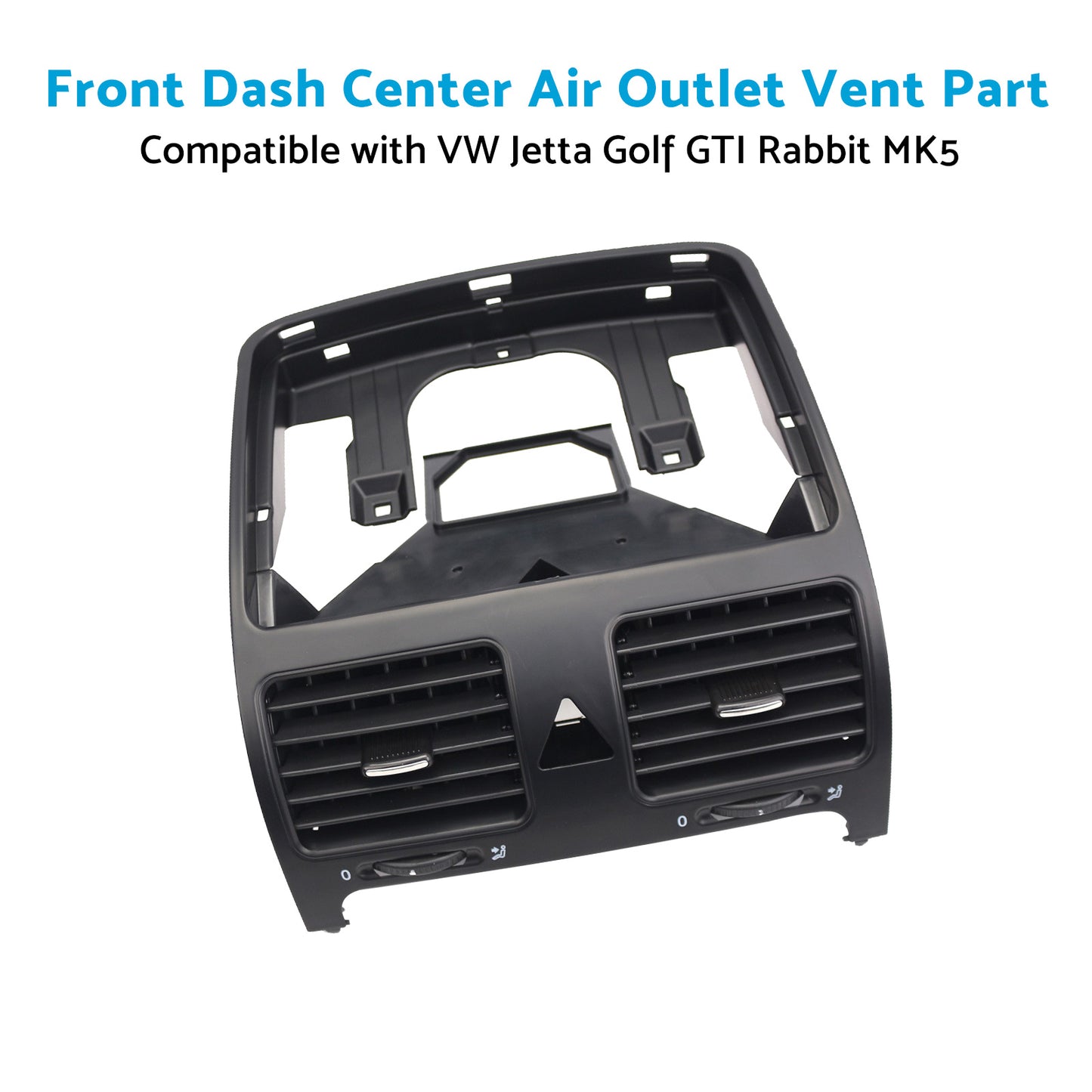 {{ Front Dash Center Air Outlet Vent Part Suitable for VW GTI Rabbit MK5 Jetta Golf }} - Buy Car Parts Online at {{ Kaka Auto Parts }}.