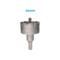 TCT Carbide Tip Hole Saw Drill Bit Suitable For Stainless Steel Cutting 16-53mm