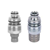 Hydraulic Flat Face Quick Coupler Male & Female Suitable For Bobcat 46mm 1 13/16 inch Thread