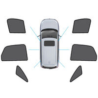 {{ Magnetic Mesh Sun Blind Shades Suitable for Audi Q3 2011-2018 on Front/Rear }} - Buy Car Parts Online at {{ Kaka Auto Parts }}.