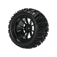 4x Wheel Rim & Tires Suitable For HSP 1:10 Monster Truck RC Car 12mm Hub