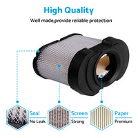 Air Filter and Pre-Filter Suitable For Briggs & Stratton V-Twin Engine 792105 Ride-On Mower