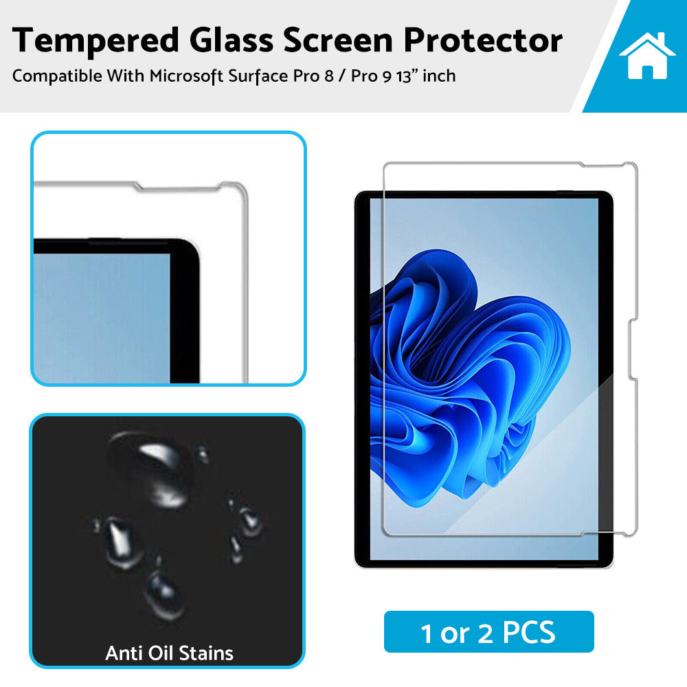 {{ Suitable For Microsoft Surface Pro 8 I Pro 9 13  inch 9H Tempered Glass Screen Protector }} - Buy Car Parts Online at {{ Kaka Auto Parts }}.