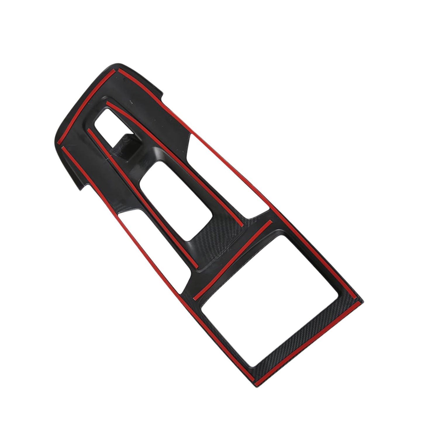 {{ Carbon Fiber Gear Shift Panel Cover Trim Suitable For 21-24 Isuzu MU-X LS-T 4x2 }} - Buy Car Parts Online at {{ Kaka Auto Parts }}.