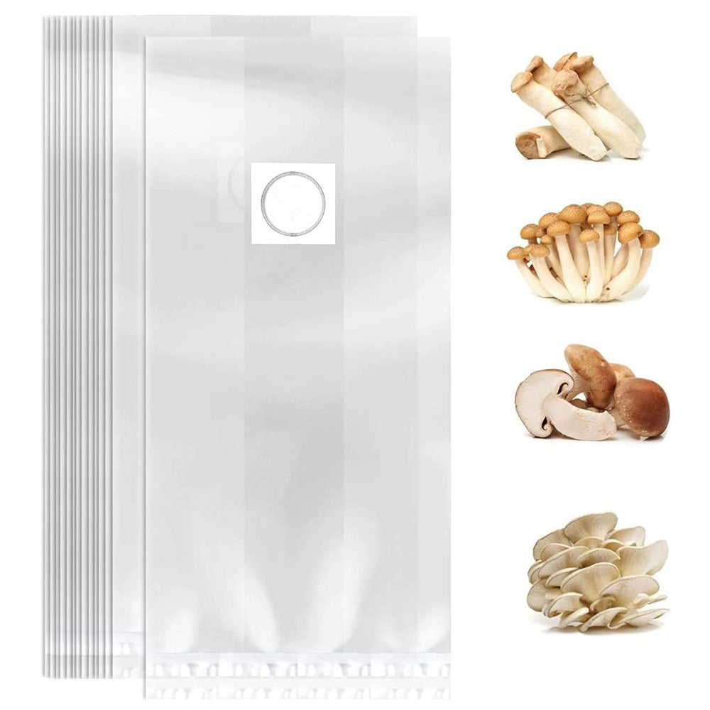 {{ 50X Mushroom Growing Bag Breathable Autoclavable Stand Up Tear Resistant Strong }} - Buy Car Parts Online at {{ Kaka Auto Parts }}.