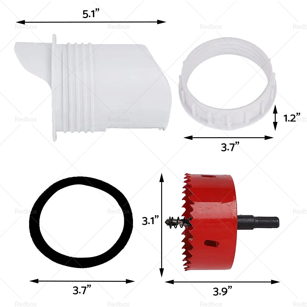 {{ Chicken Feeder Poultry Pro Feeder DIY Port PVC Gravity Fed Chicke Feeder }} - Buy Car Parts Online at {{ Kaka Auto Parts }}.