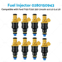 {{ Fuel Injector 0280150943 Suitable For Ford F150 F250 350 Lincoln 4. 6 5. 0 5. 4 5. 8 }} - Buy Car Parts Online at {{ Kaka Auto Parts }}.
