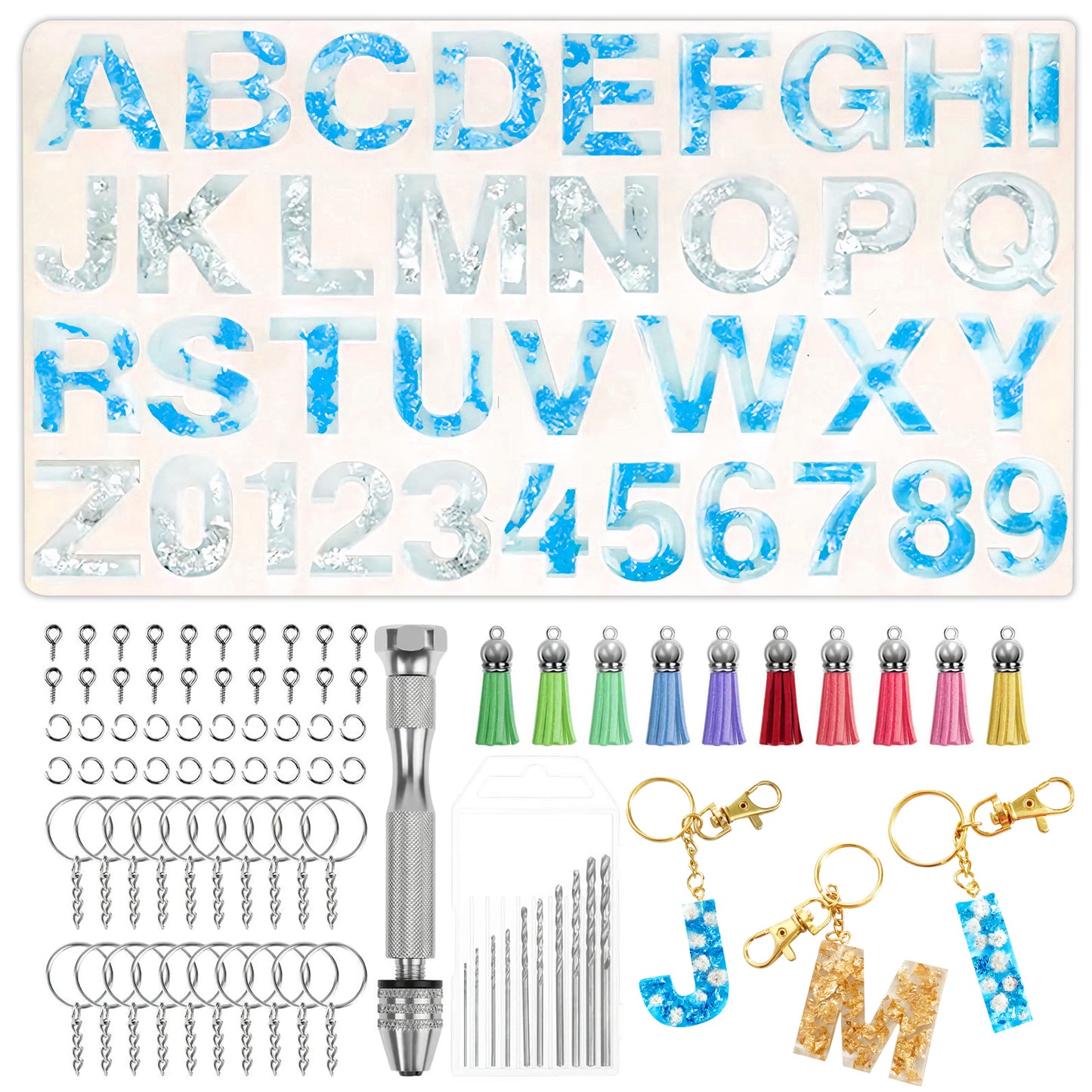 Snowflake Silicone Pendant Mold Making Jewelry Resin Necklace Mould Craft DIY 3D