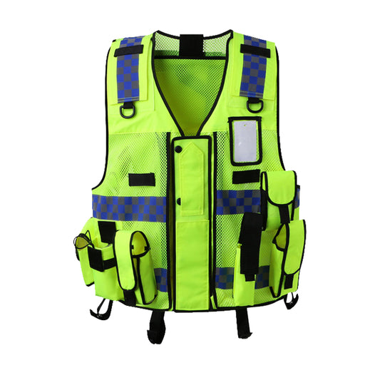 Reflective High-Visibility Safety Vest Suitable For Executive & Worksite Use