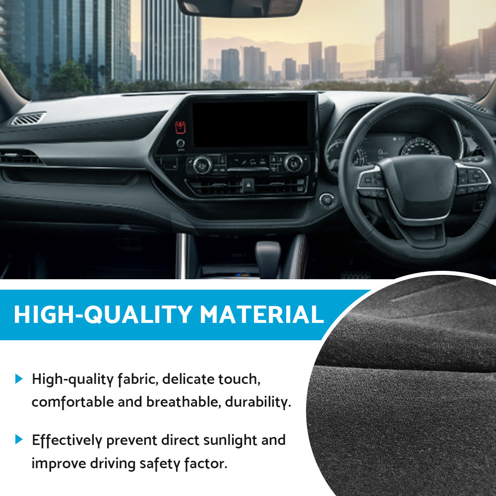 {{ Non-Slip Dash Mat Suitable For Toyota Kluger XU75R GX GXL inchWith NO HUDinch 6 21-23 }} - Buy Car Parts Online at {{ Kaka Auto Parts }}.