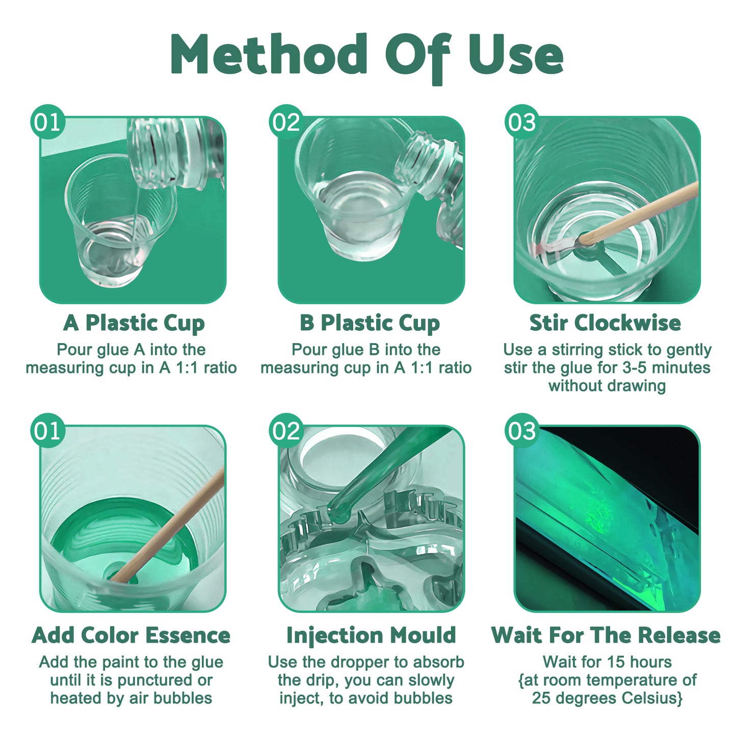 {{ 8Ltr Epoxy Resin 1 1 AB Kit Art DIY UV Crafts Glass  and  Water Clear Epoxy Coating }} - Buy Car Parts Online at {{ Kaka Auto Parts }}.