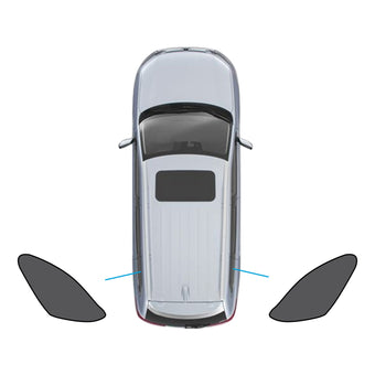 compare product 2x Triangular Car Window Sun Shade Suitable for Mazda CX-30 19-25 UVA Protection