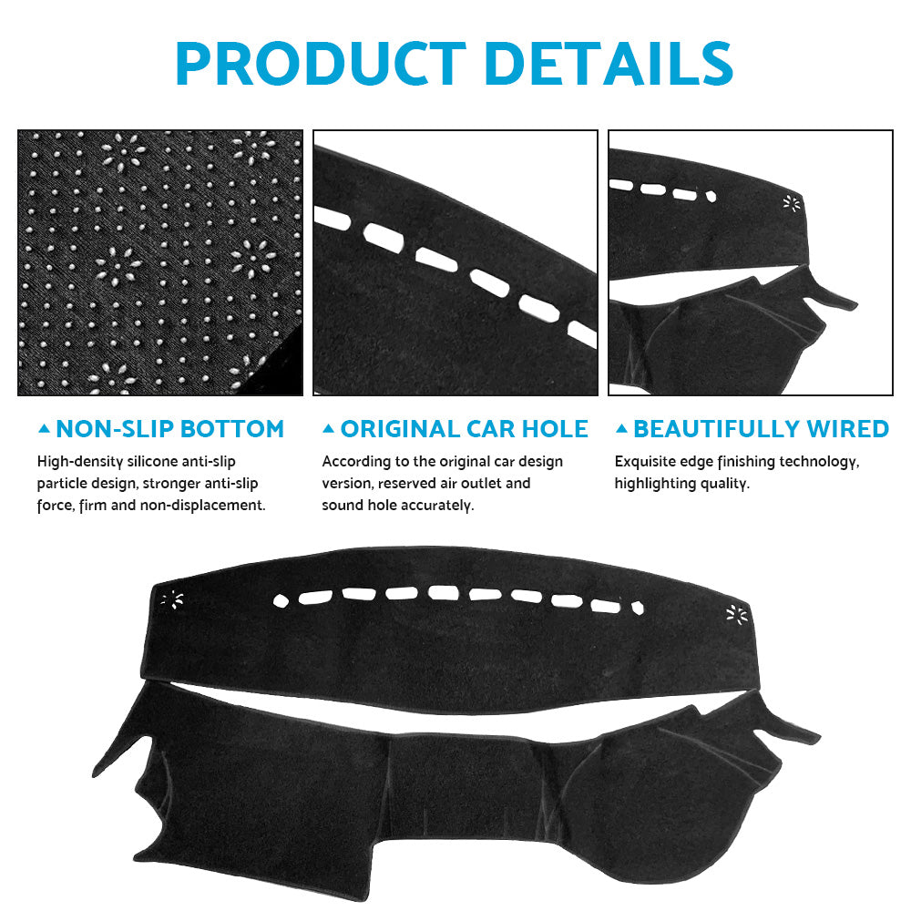 {{ Non-Slip Dash Mat Suitable For Mazda CX-7 CX7 Luxury-Sports -Classic-9 2009-2015 }} - Buy Car Parts Online at {{ Kaka Auto Parts }}.