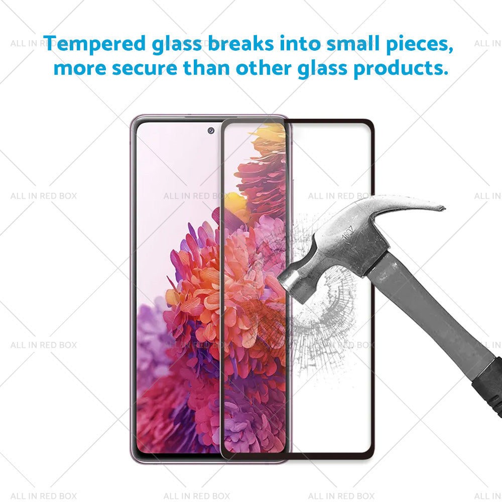 {{ 9H Tempered Glass Screen Protector Full Cover Suitable For Samsung Galaxy S20 FE }} - Buy Car Parts Online at {{ Kaka Auto Parts }}.