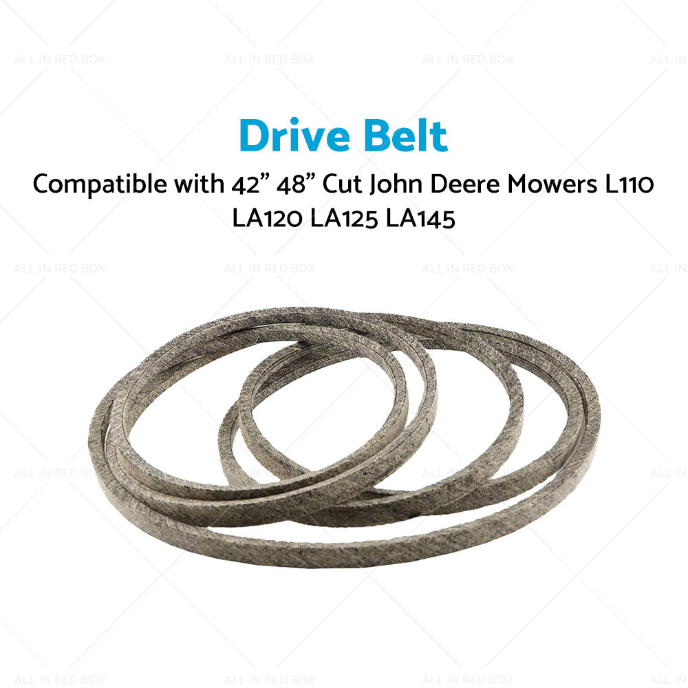 {{ Drive Belt Suitable For 42 inch  48 inch  Cut John Deere Mowers L110 LA120 LA125 LA145 }} - Buy Car Parts Online at {{ Kaka Auto Parts }}.