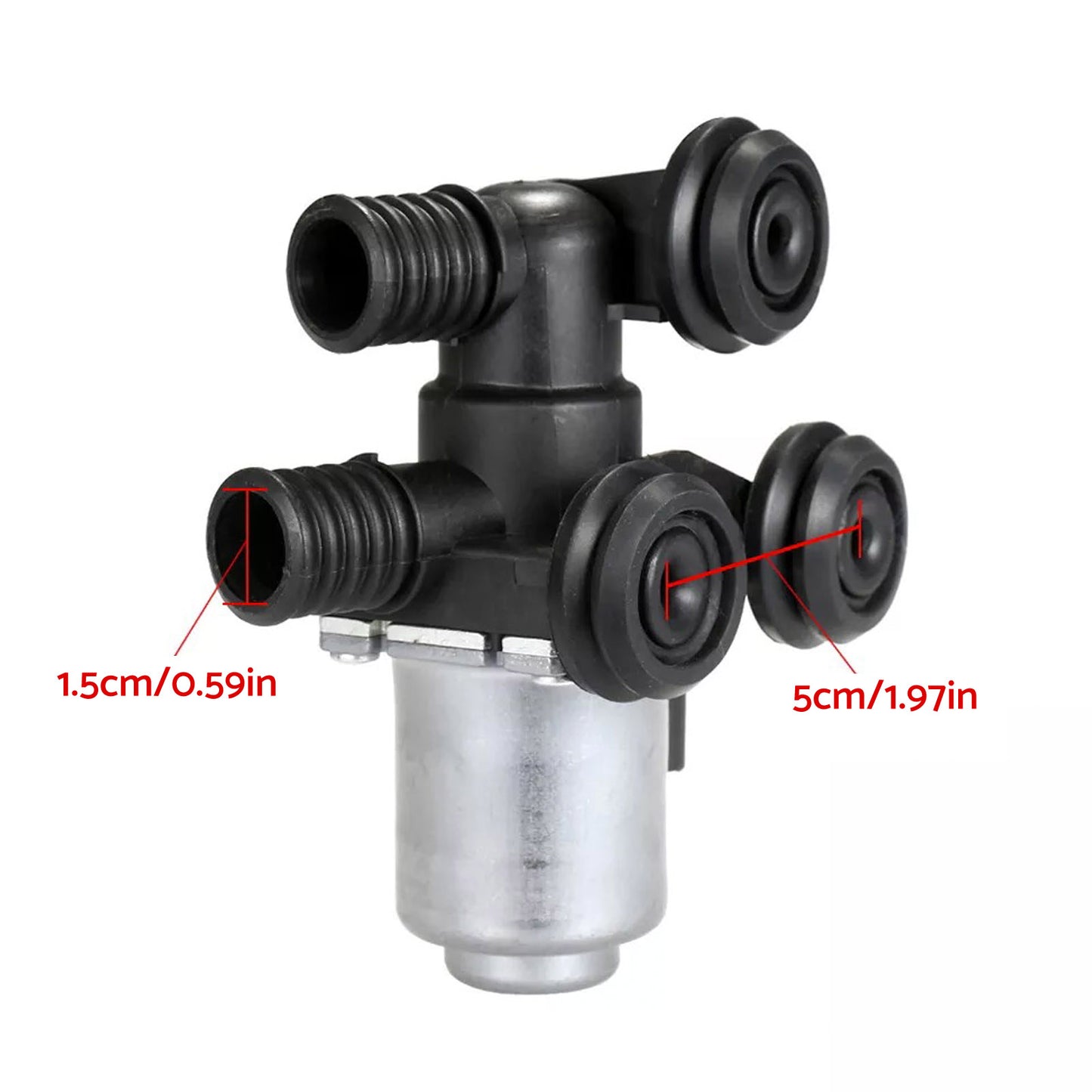 Heater Control Valve Suitable For BMW E39 E46 E83 323i 328i 330i 520i 528i 530i Electric