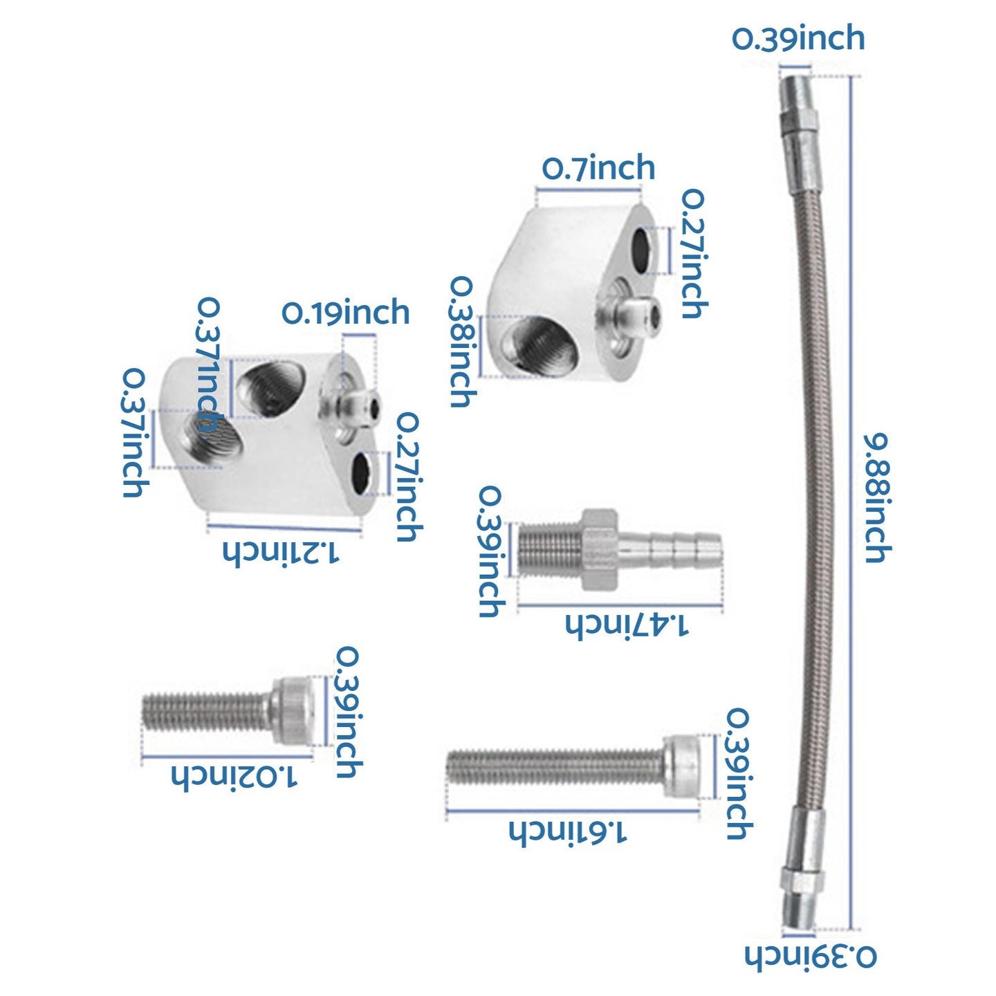 {{ 2x Throttle Body Bypass Kits Suitable For GM LS Engines LS6 L59 LQ9 LM4 L33 }} - Buy Car Parts Online at {{ Kaka Auto Parts }}.