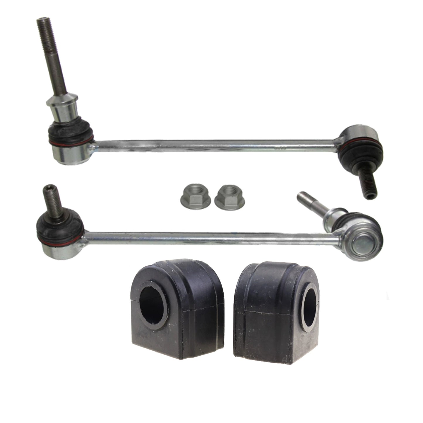 4Pcs/Set Front Stabilizer Sway Bar Link & Bushing Suitable For BMW X5 E70 X6 E71