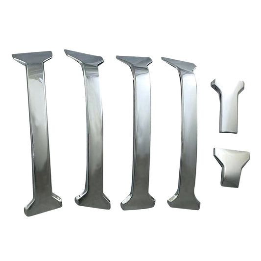 Front Center Grill Grille Cover Trim Suitable For Toyota Land Cruiser Prado14-20