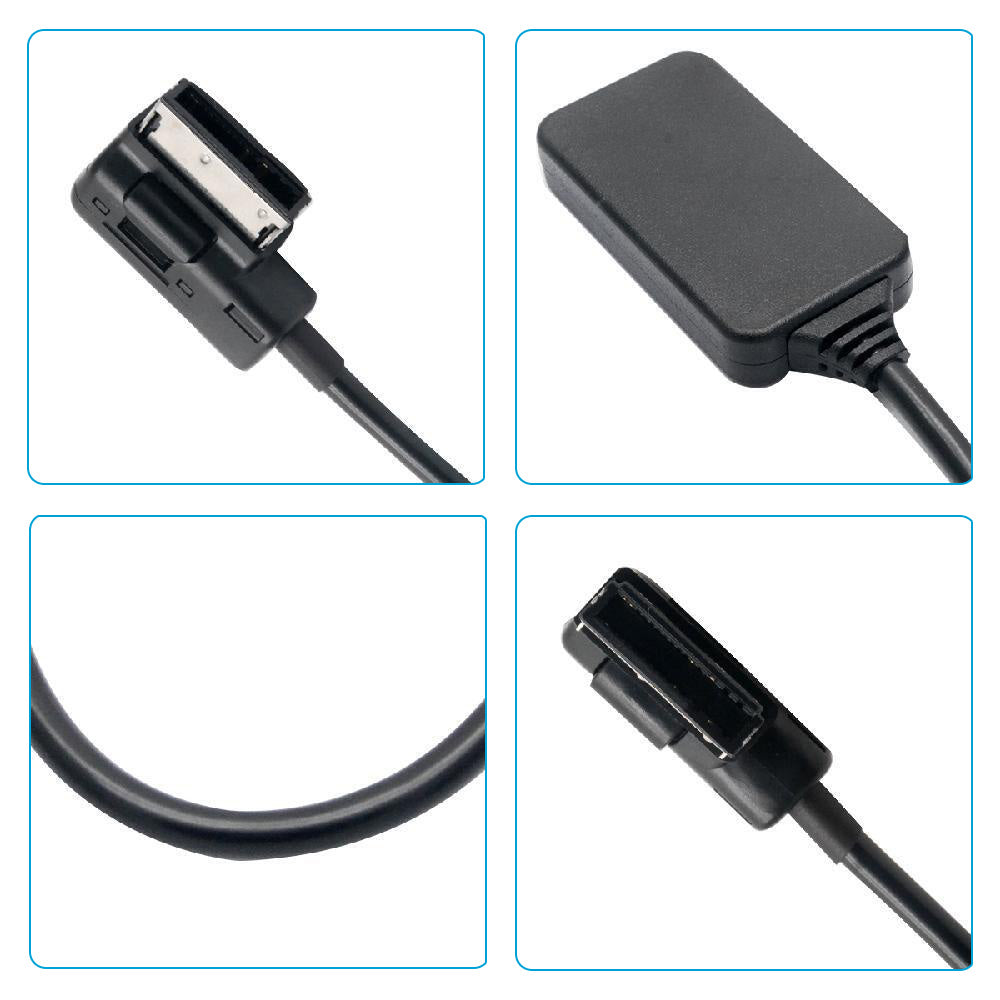 AUX Audio Cable Adapter Suitable For Audi / VW AMI MDI MMI 3G System Bluetooth-Compatible