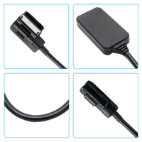 AUX Audio Cable Adapter Suitable For Audi / VW AMI MDI MMI 3G System Bluetooth-Compatible