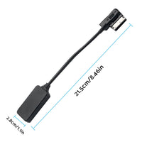 AUX Audio Cable Adapter Suitable For Audi / VW AMI MDI MMI 3G System Bluetooth-Compatible