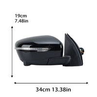 {{ 13-Pin Heated Power Door Mirrors with Camera Suitable for Nissan Qashqai J11 }} - Buy Car Parts Online at {{ Kaka Auto Parts }}.