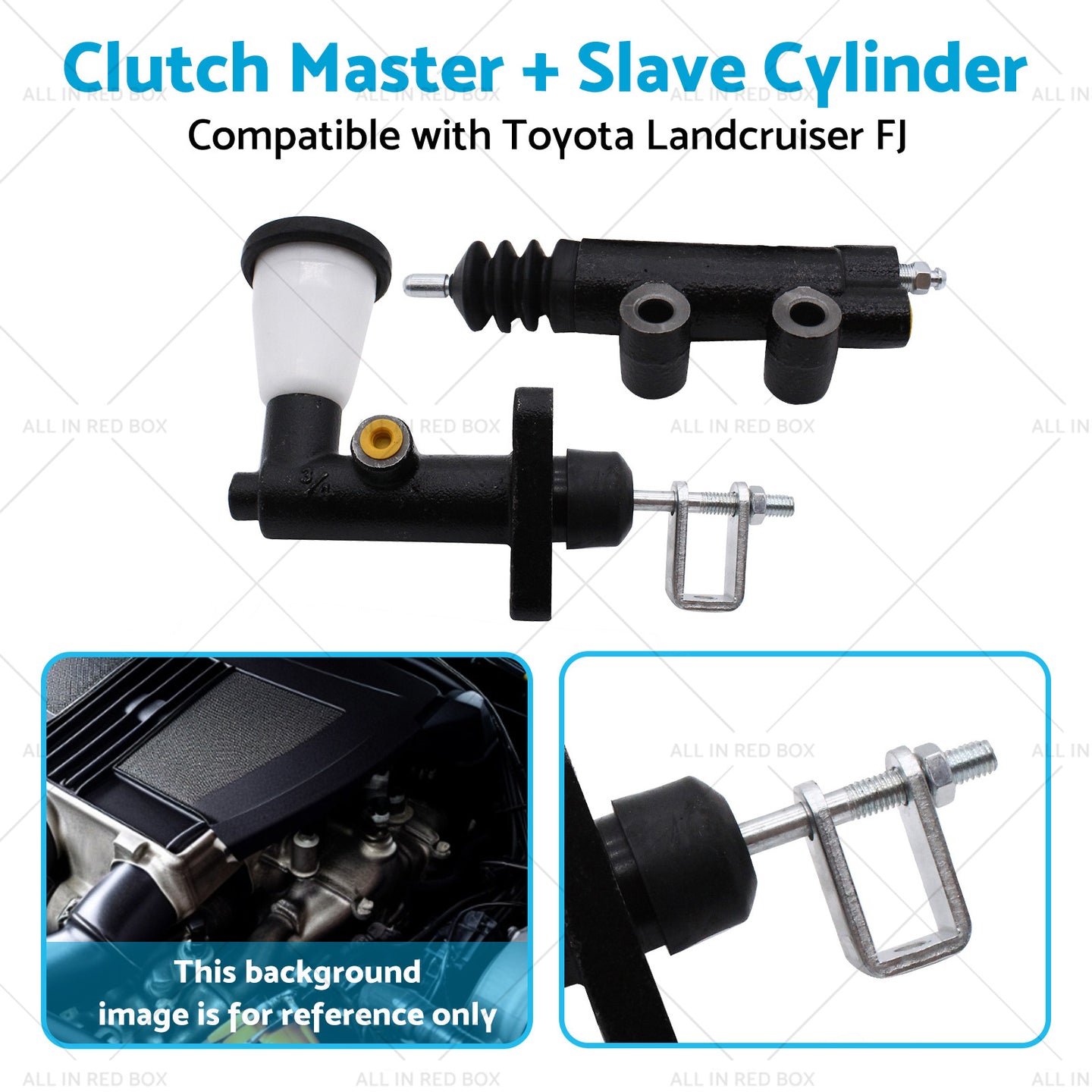 {{ Clutch Master  Slave Cylinder Suitable for Toyota Landcruiser FJ40 45 55 75-80 }} - Buy Car Parts Online at {{ Kaka Auto Parts }}.