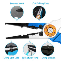 {{ 7. 9  Aluminium Fishing Pliers Hook Remover Line Cutting Mono Braid Fish Grip }} - Buy Car Parts Online at {{ Kaka Auto Parts }}.