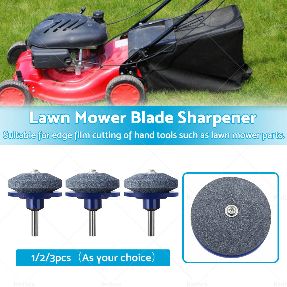 {{ Lawn Mower Blade Sharpener Rotary Stone Grindstone Sharpening Drill Tool }} - Buy Car Parts Online at {{ Kaka Auto Parts }}.