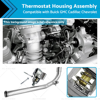 compare product Thermostat Housing Assembly Suitable for Buick GMC Cadillac Chevrolet 12673659