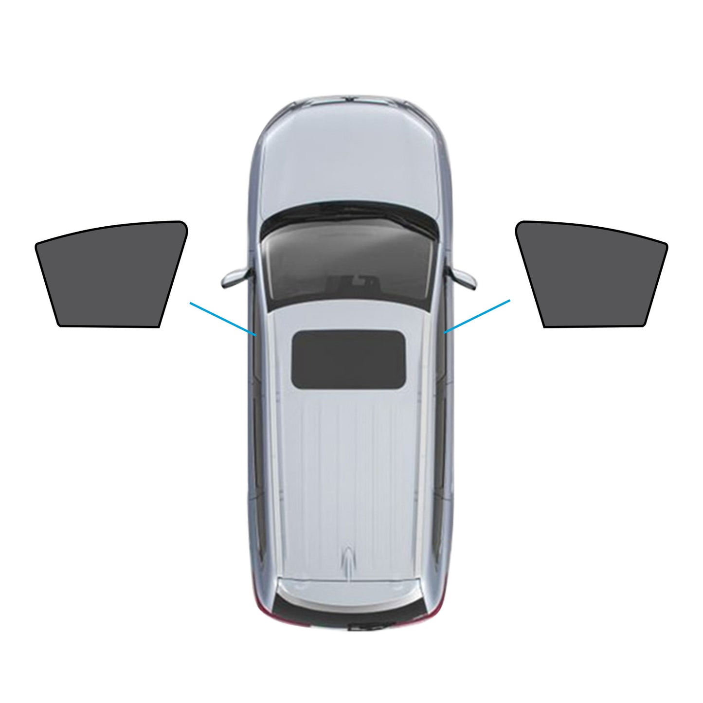 {{ Car Window Magnetic Mesh Sun Blind Shades Suitable for Lexus NX Series 2022-2024 }} - Buy Car Parts Online at {{ Kaka Auto Parts }}.