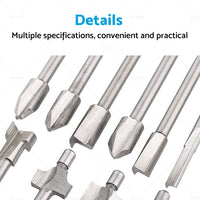 {{ Set of 10 3mm Titanium Mini Hss Router Bit Trimmer Shank Electric Trimmer Tool }} - Buy Car Parts Online at {{ Kaka Auto Parts }}.