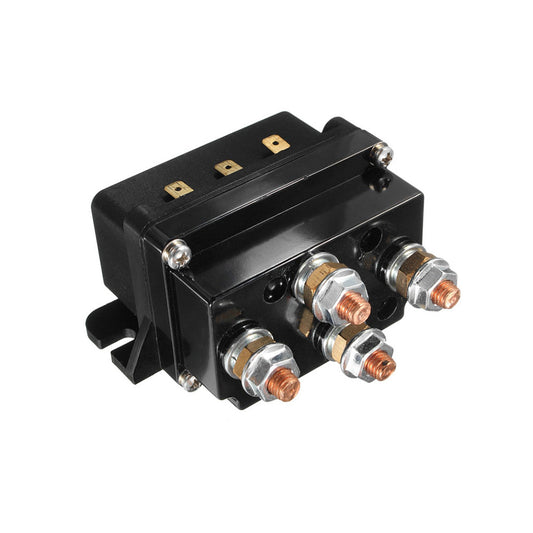 500A 12V Heavy Duty Electric Contactor Winch Solenoid Suitable For 4x4 Recovery with Twin Wireless Remote