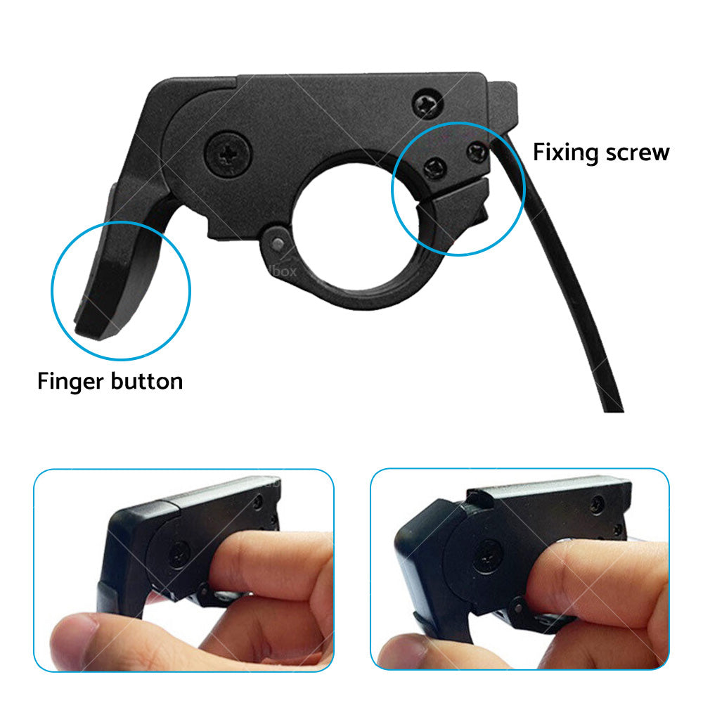 {{ Electric Bicycle EBike Left Right Universal Thumb Throttle Speed Control-24-72V }} - Buy Car Parts Online at {{ Kaka Auto Parts }}.