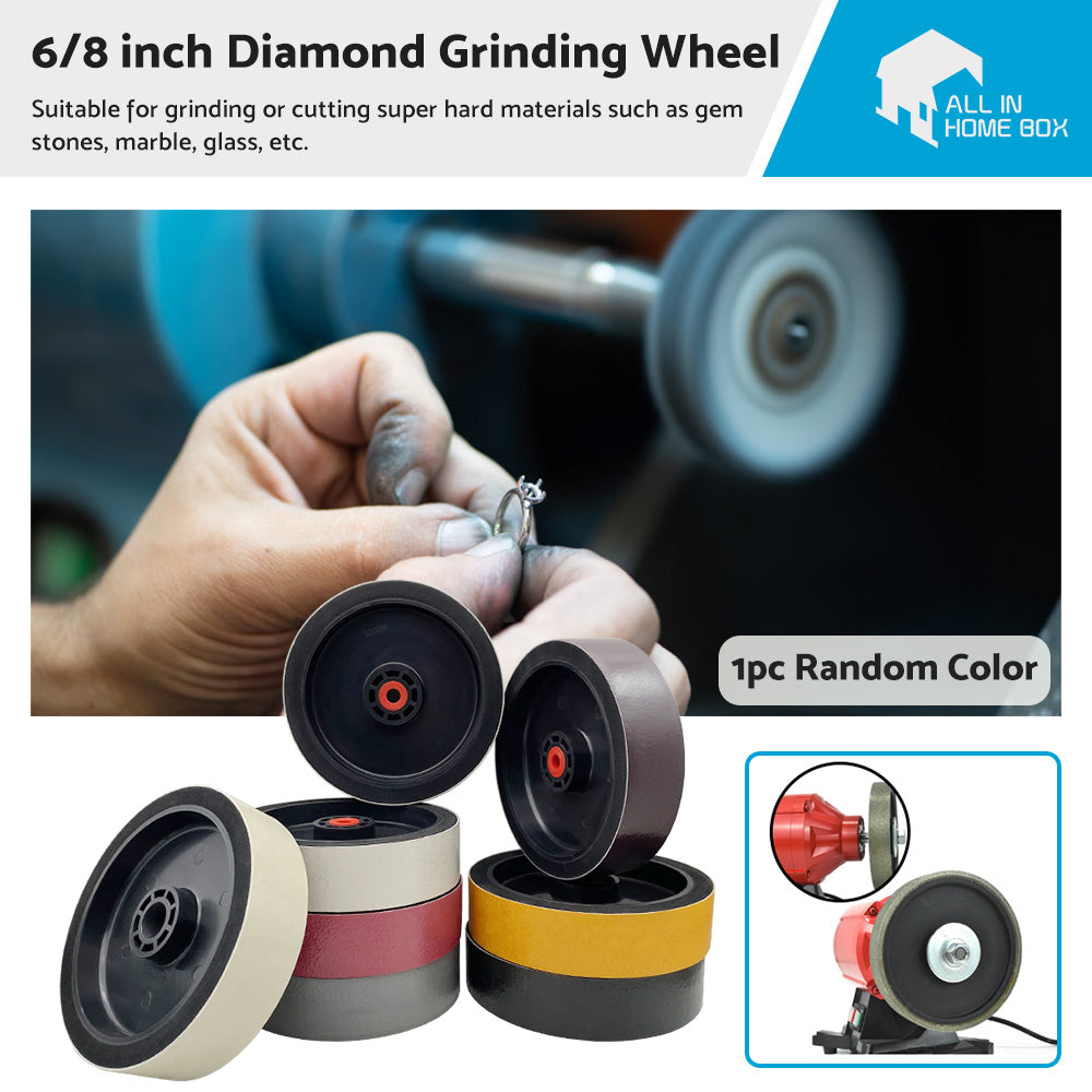 {{ Soft Diamond Lapidary Resin Jewelry Grinding Wheel 6x1x1. 5 }} - Buy Car Parts Online at {{ Kaka Auto Parts }}.