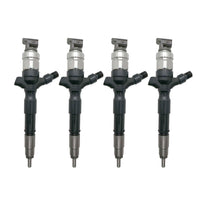 4x Diesel Fuel Injector Suitable For Toyota Hilux & Fortuner KUN26 1KD-FTV D4D 3.0L