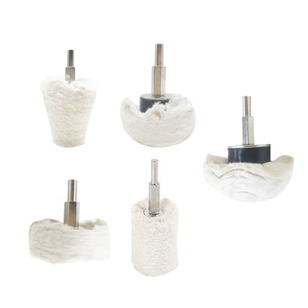 compare product Polishing Buffing Pad Mop Wheel Drill Kit 5PCS Suitable For Aluminum & Stainless Manifold